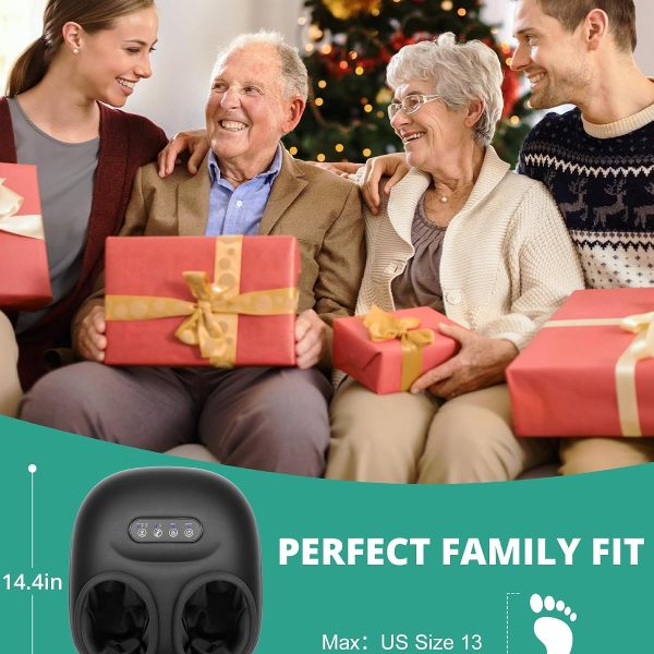 Medcursor Foot Massagers Black perfect for family use fits up to US size 13