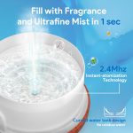 ASAKUKI Essential Oil Diffuser for Home 500ML Aromatherapy Humidifier