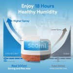 ASAKUKI Essential Oil Diffuser for Home 500ML Aromatherapy Humidifier