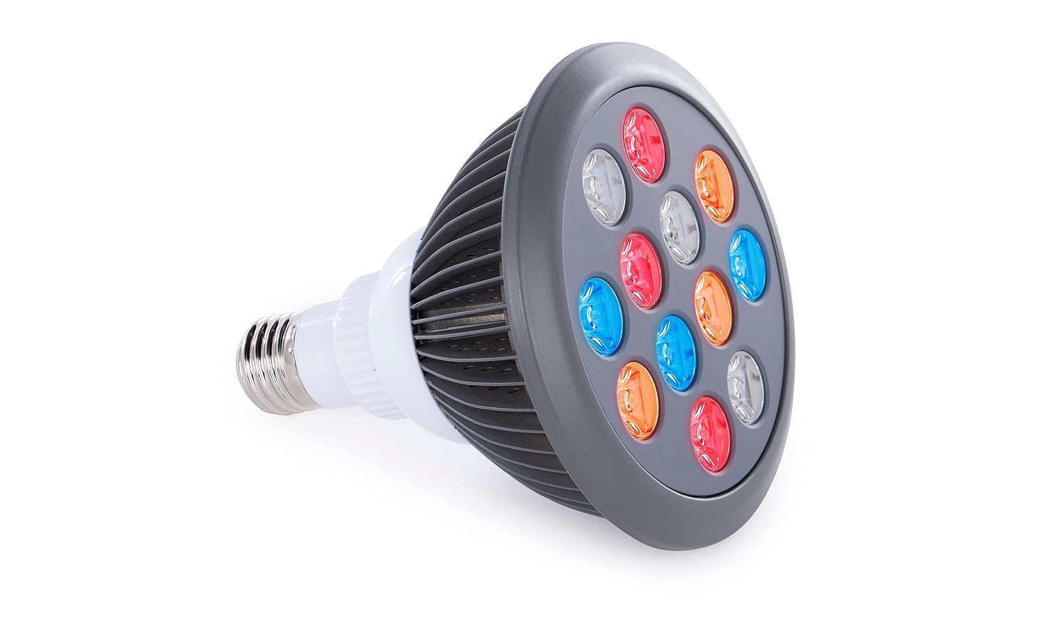 Hooga Light Therapy Handheld Device with multicolor LEDs for skin rejuvenation featuring red blue and amber lights